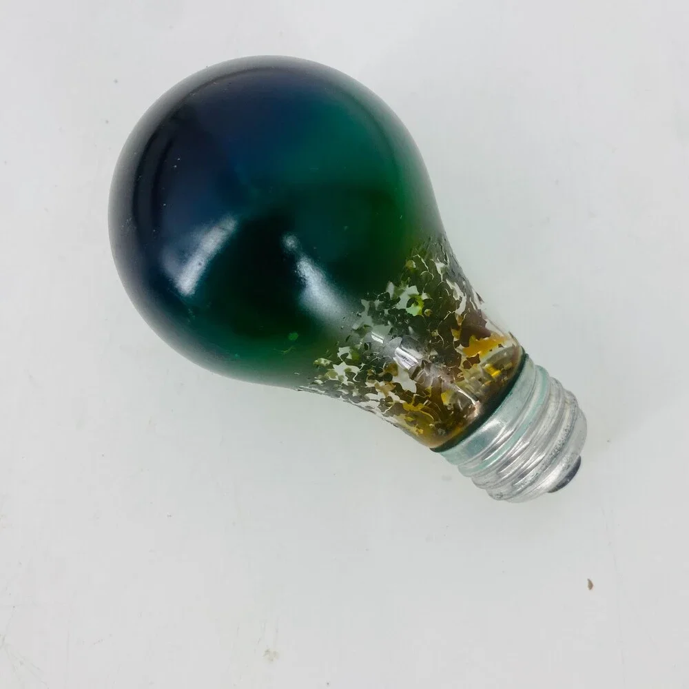 Vintage 1988 The Amazing Rainbow Light Mardi Gras Designers Lighting 40W Bulb